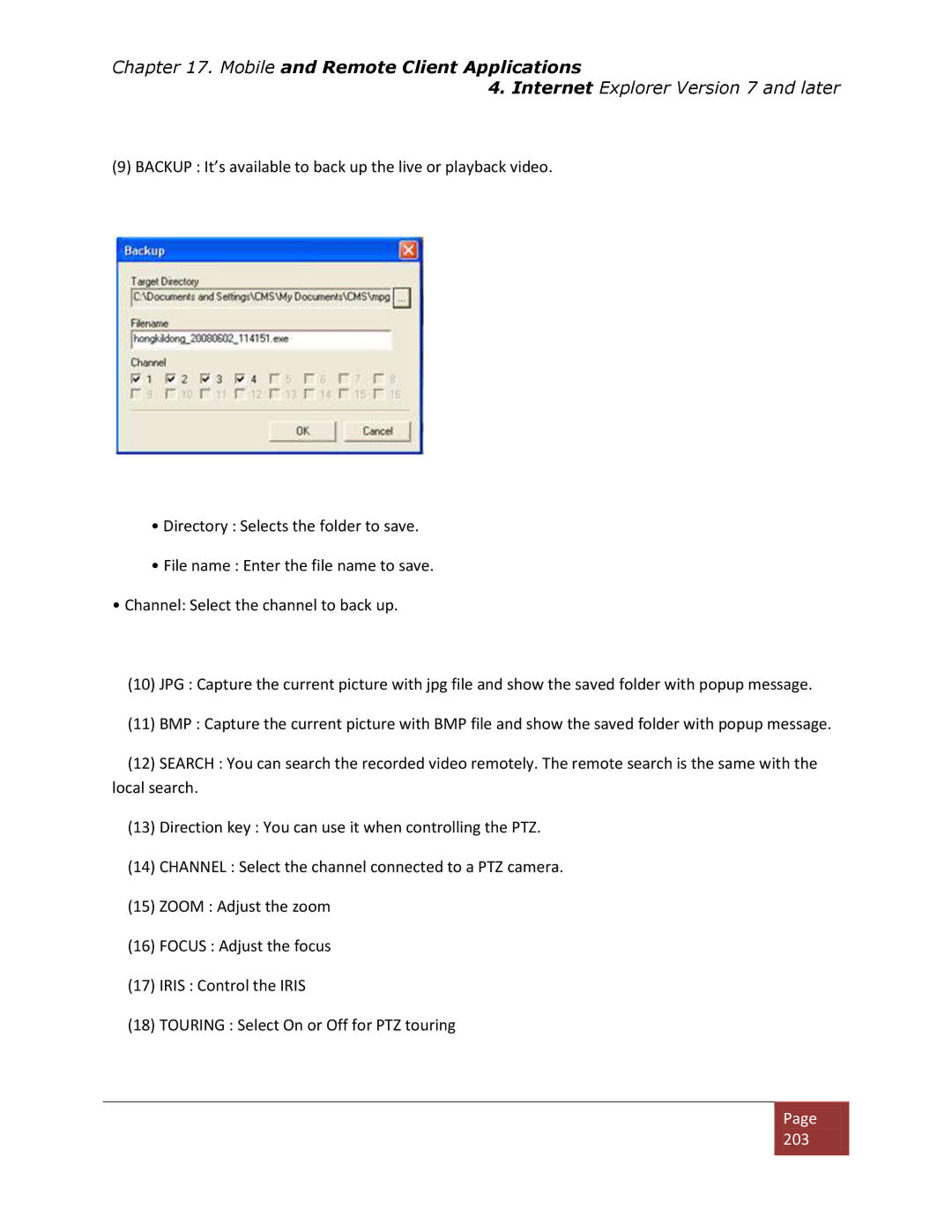 Clover Electronics DV1670D instruction manual 203 