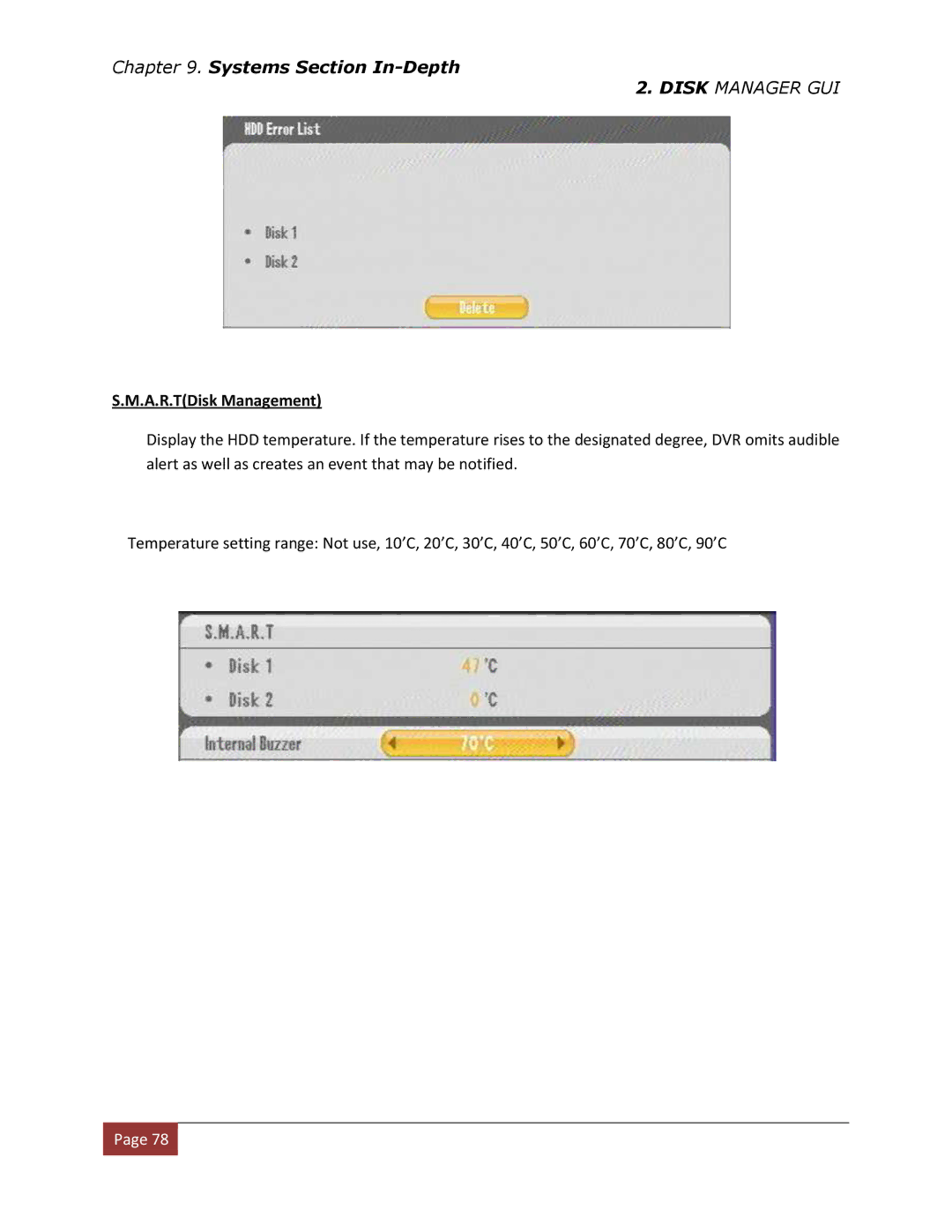 Clover Electronics DV1670D instruction manual A.R.TDisk Management 