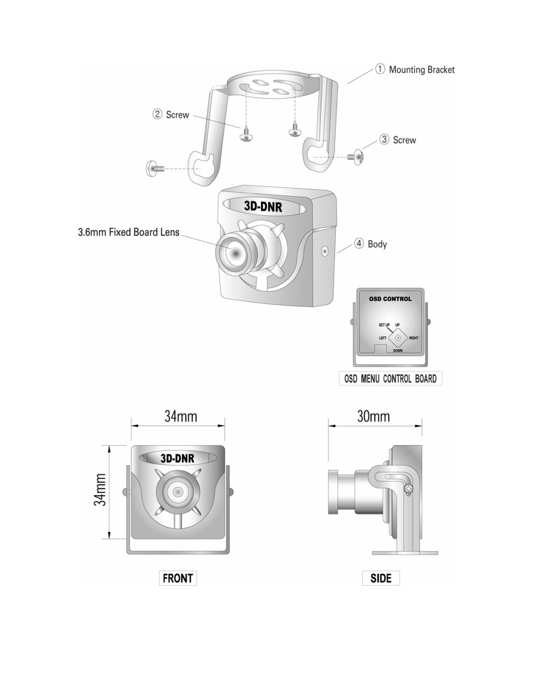 Clover Electronics HDC041 instruction manual 
