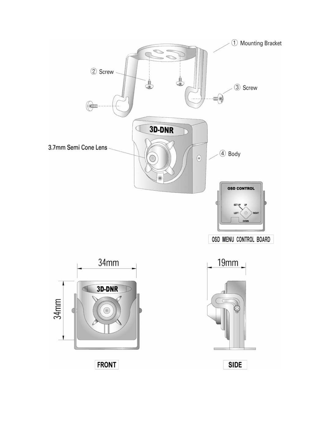 Clover Electronics HDC042 instruction manual 