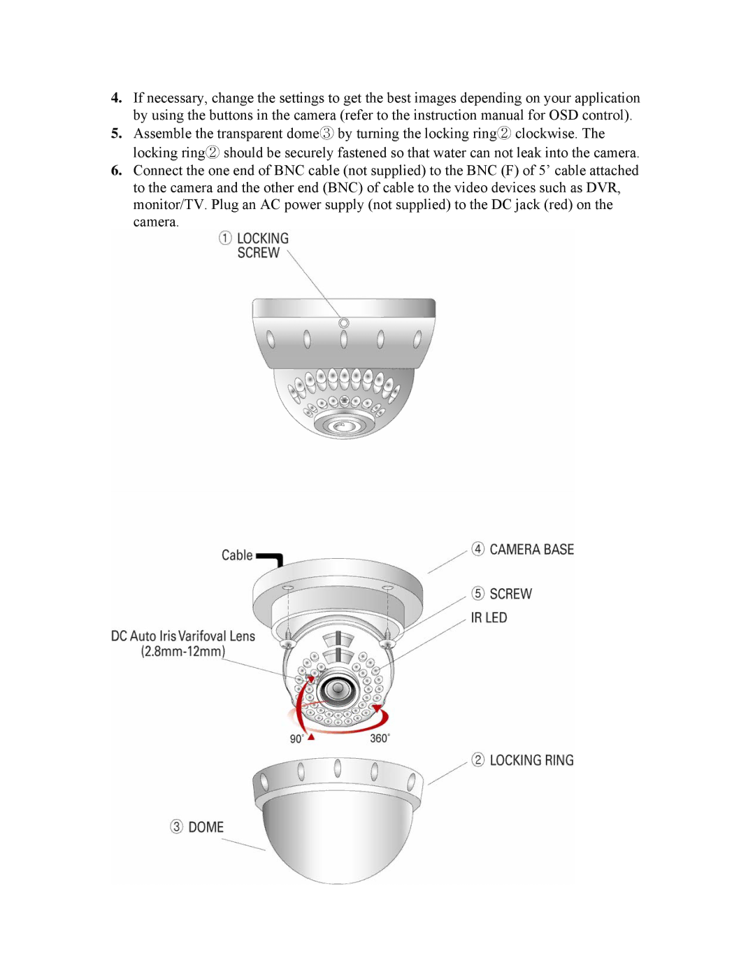 Clover Electronics HDC211 instruction manual 