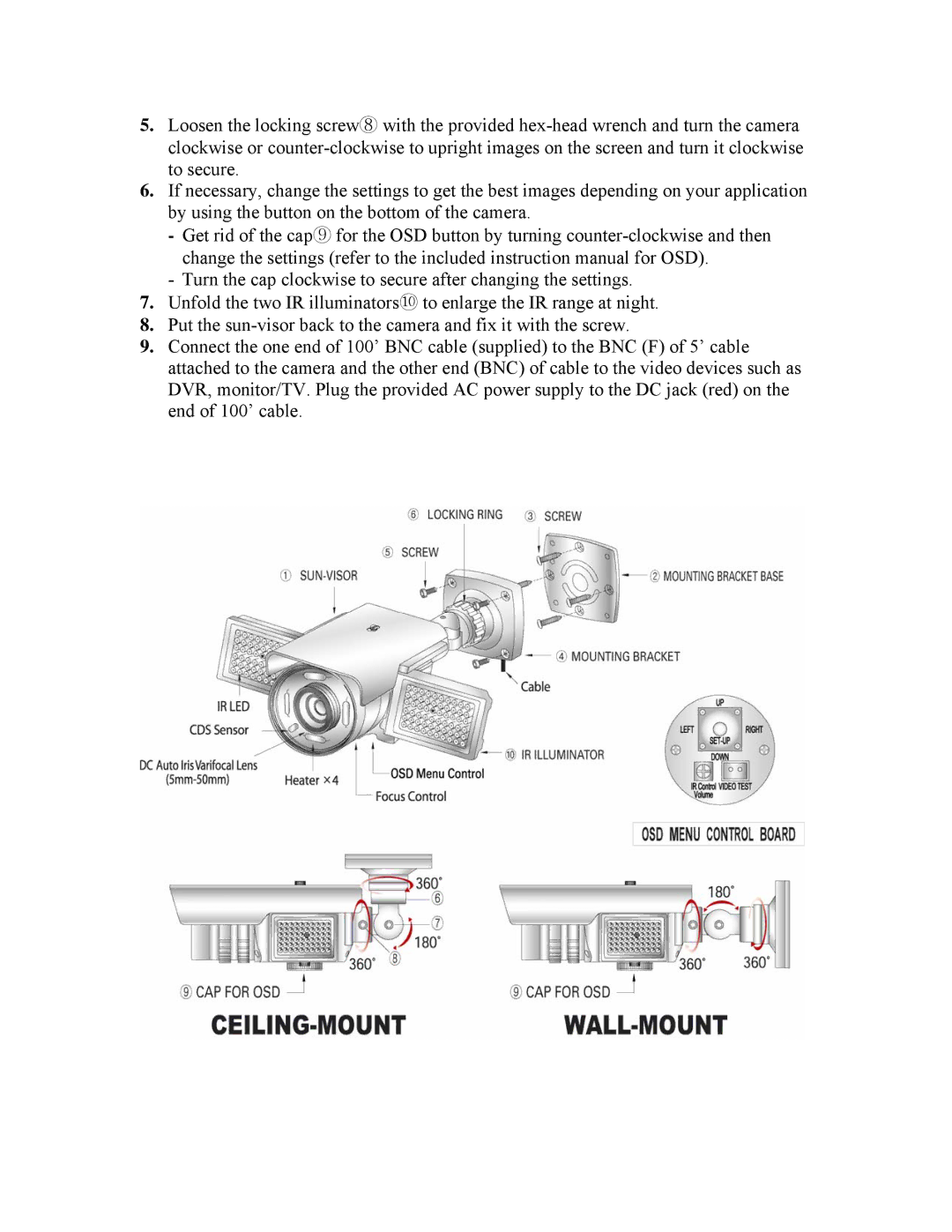 Clover Electronics HDC553 instruction manual 