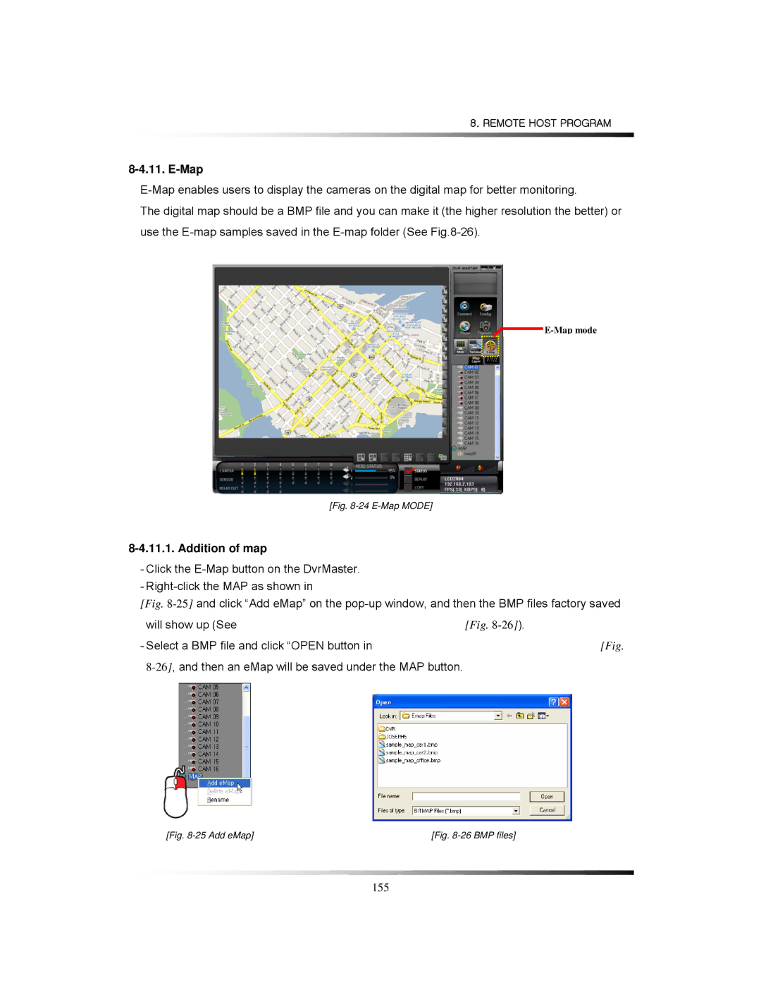 Clover Electronics LCD2084, LCD2088 instruction manual Map, Addition of map 