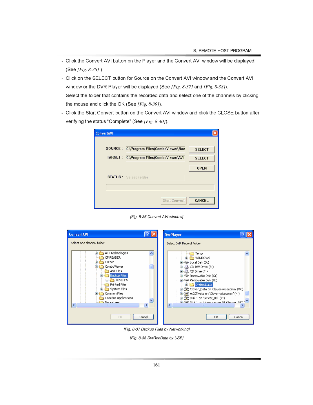 Clover Electronics LCD2084, LCD2088 instruction manual 161 