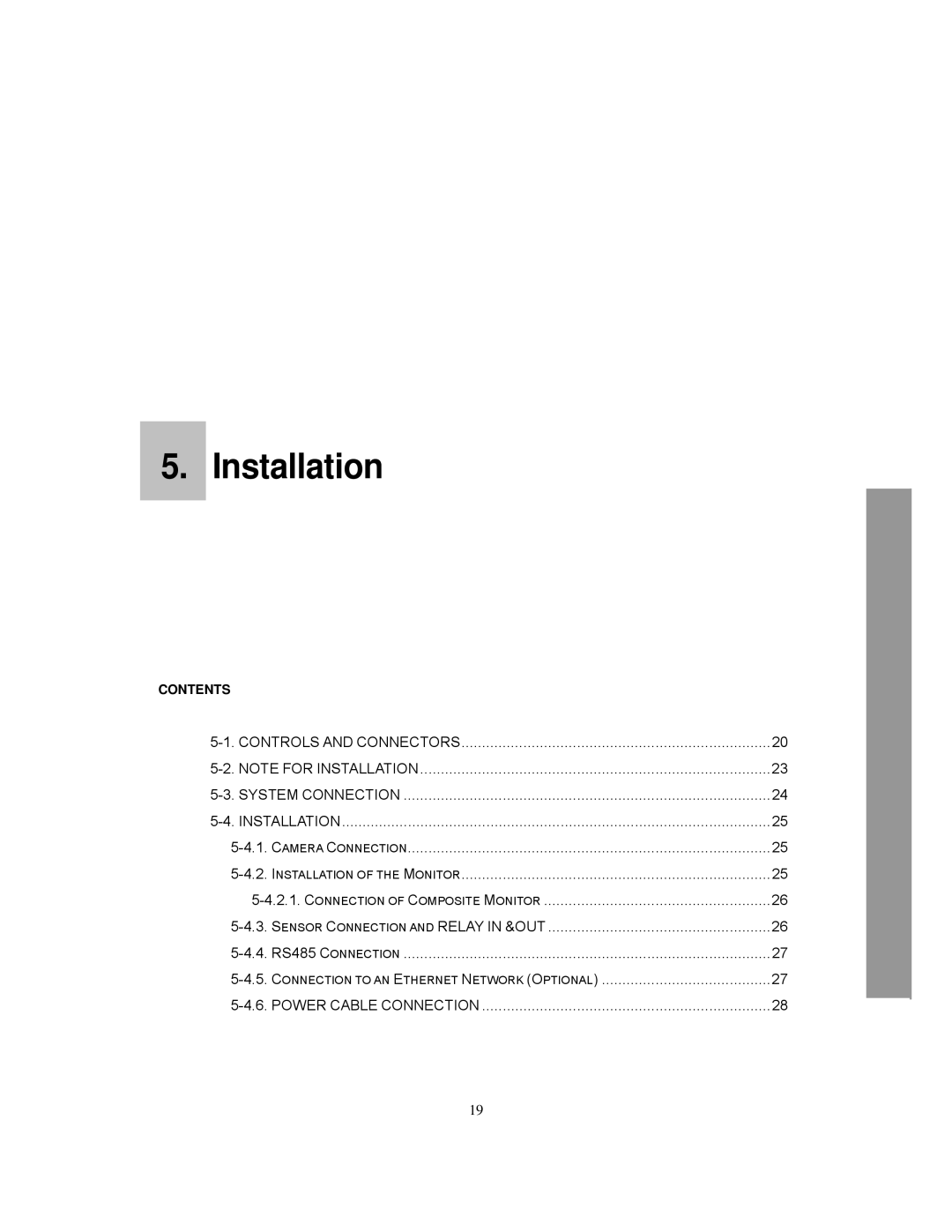 Clover Electronics LCD2084, LCD2088 instruction manual Installation, Controls and Connectors 