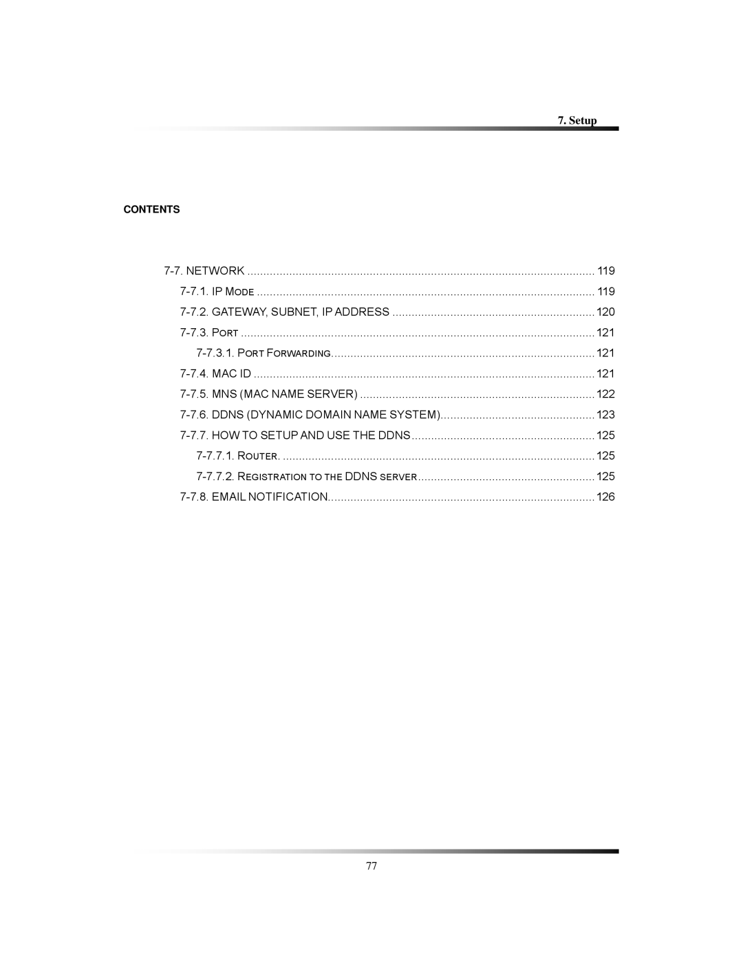 Clover Electronics LCD2084, LCD2088 instruction manual Setup 