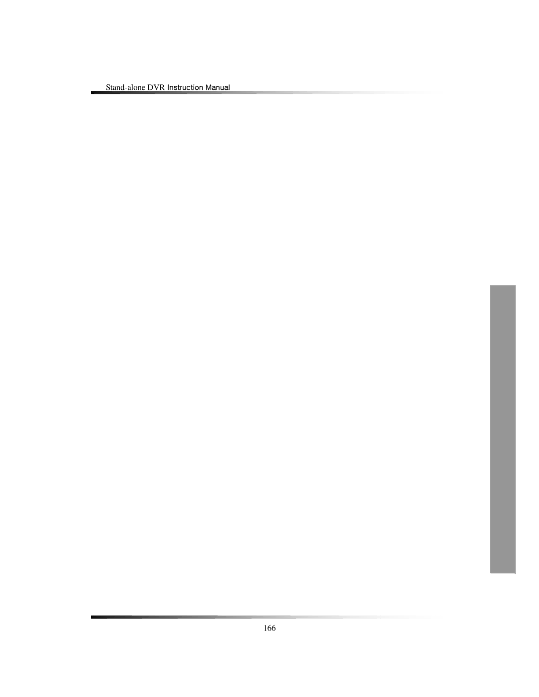 Clover Electronics LCD26164, LCD261616, LCD26168 instruction manual 166 