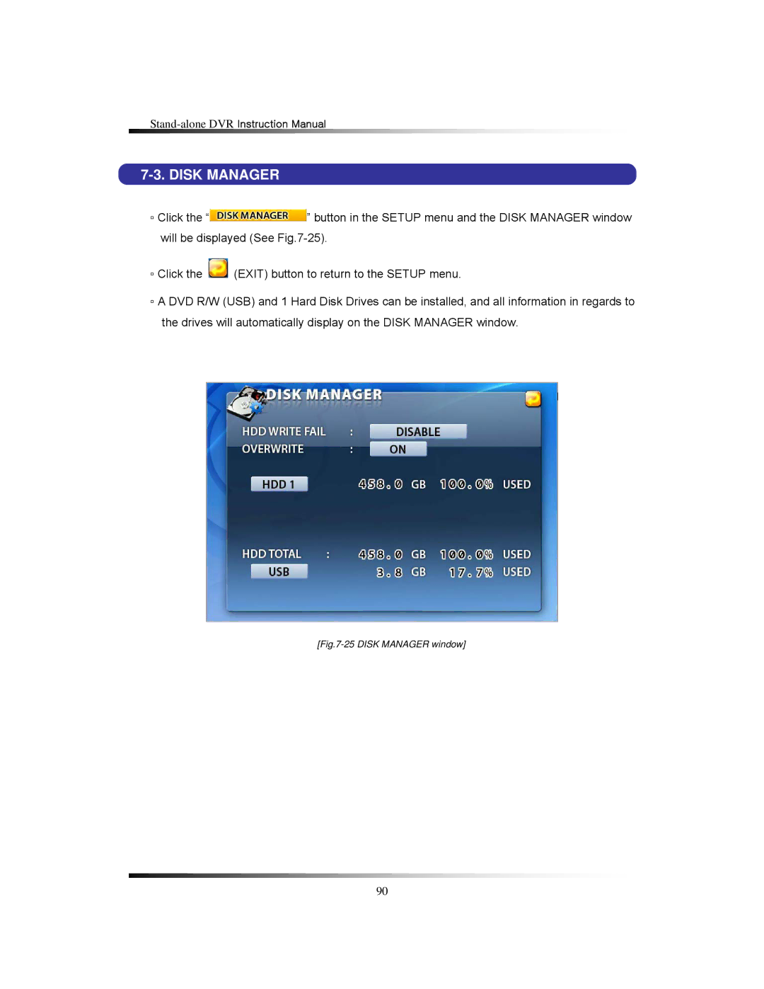 Clover Electronics LCD261616, LCD26164, LCD26168 instruction manual Disk Manager 