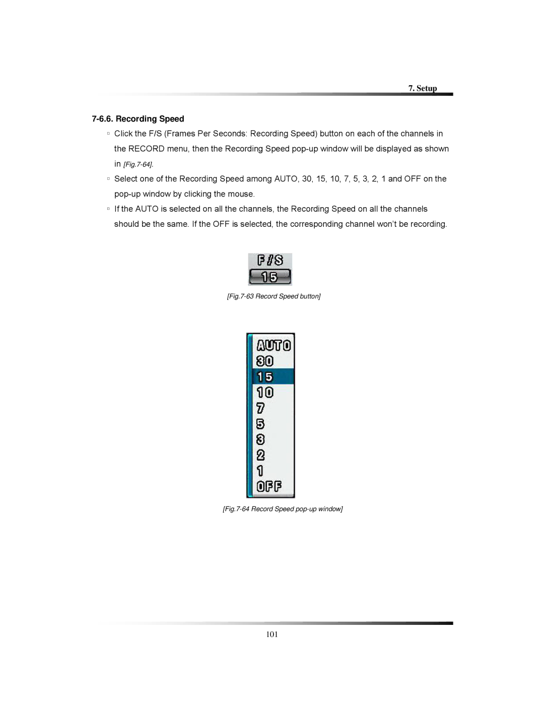 Clover Electronics TFT2288C, TFT2284C, LCD2284DVR, LCD2288DVR instruction manual Recording Speed, Record Speed button 