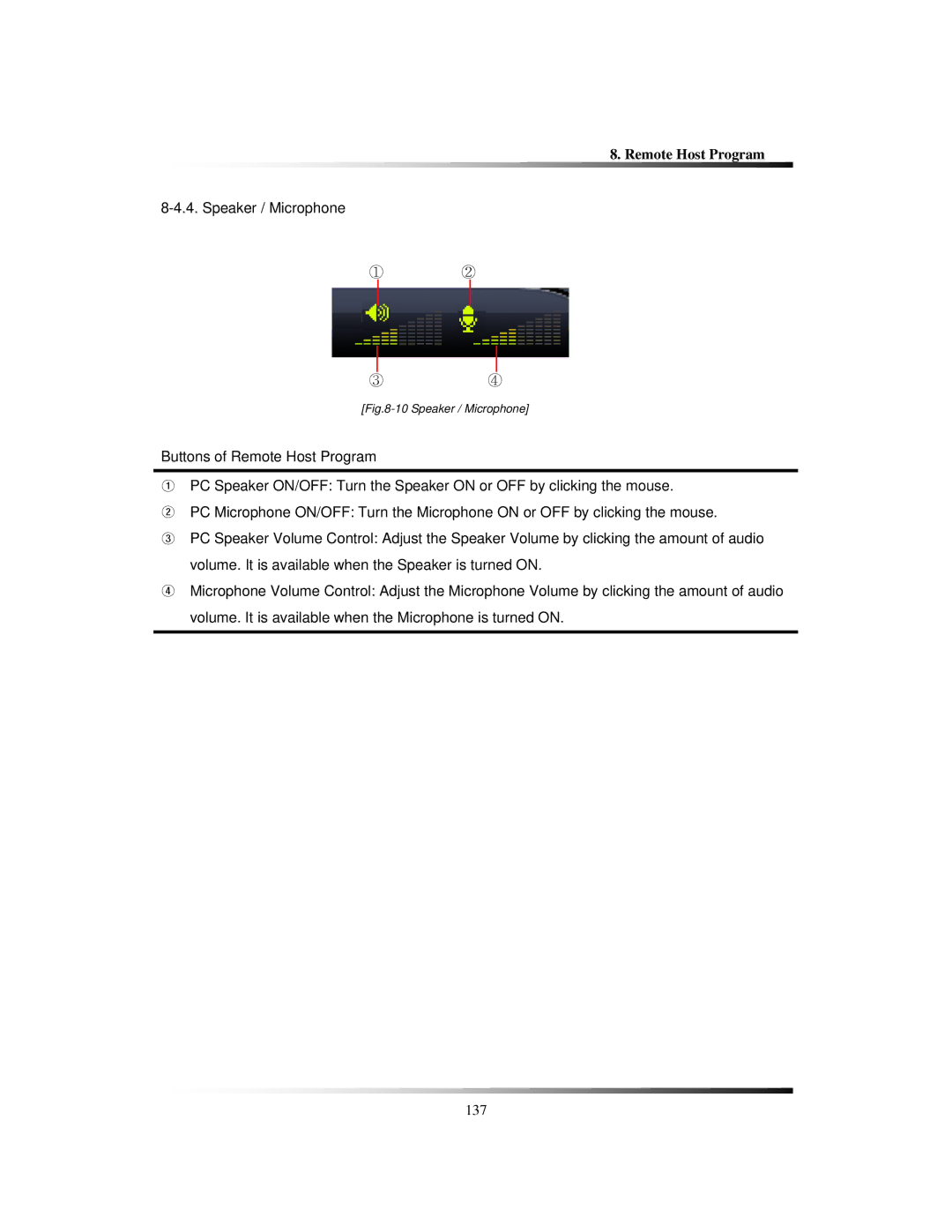 Clover Electronics TFT2288C, TFT2284C, LCD2284DVR, LCD2288DVR instruction manual Speaker / Microphone 