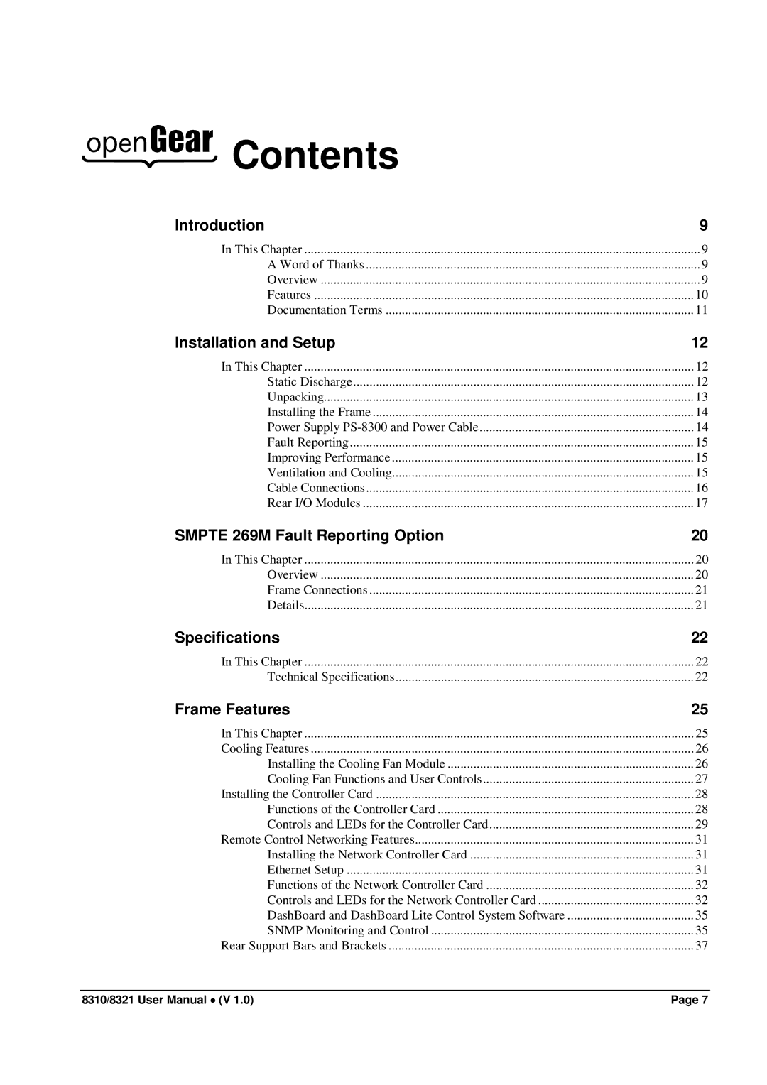 Cobalt Networks 8321(-C), 8310(-C) user manual Contents 
