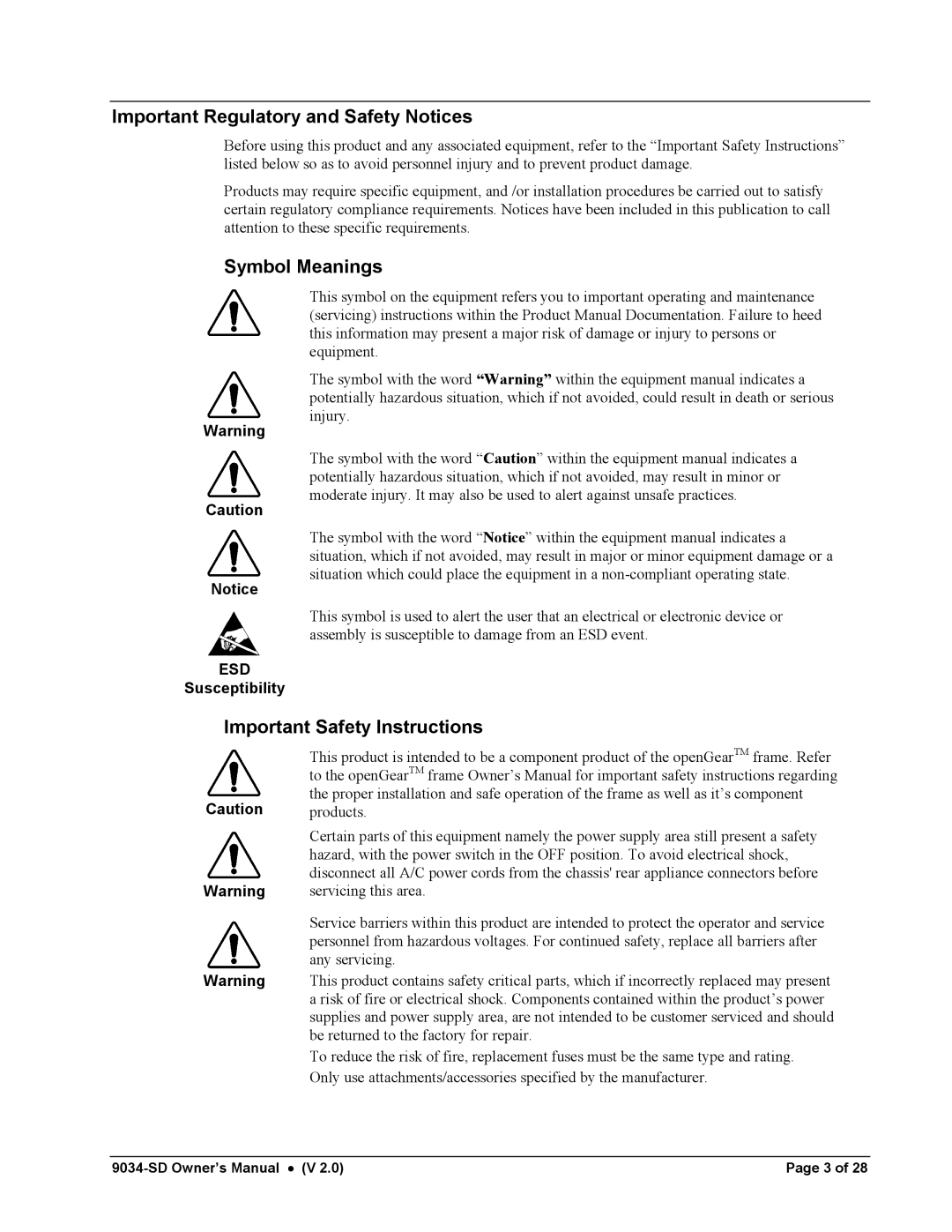 Cobalt Networks 9034-SD owner manual Important Regulatory and Safety Notices 