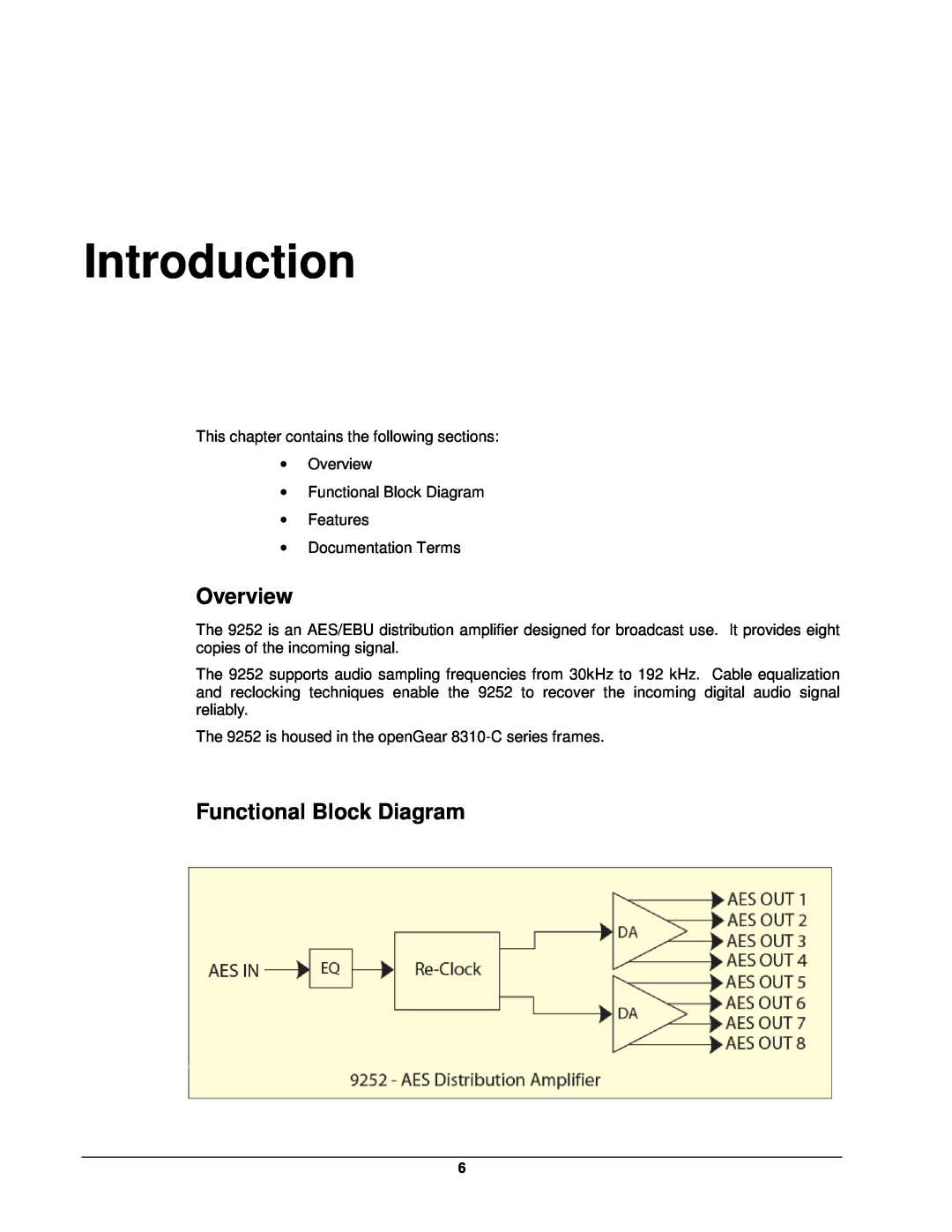 Cobalt Networks 9252 user manual Overview, Functional Block Diagram, Introduction 
