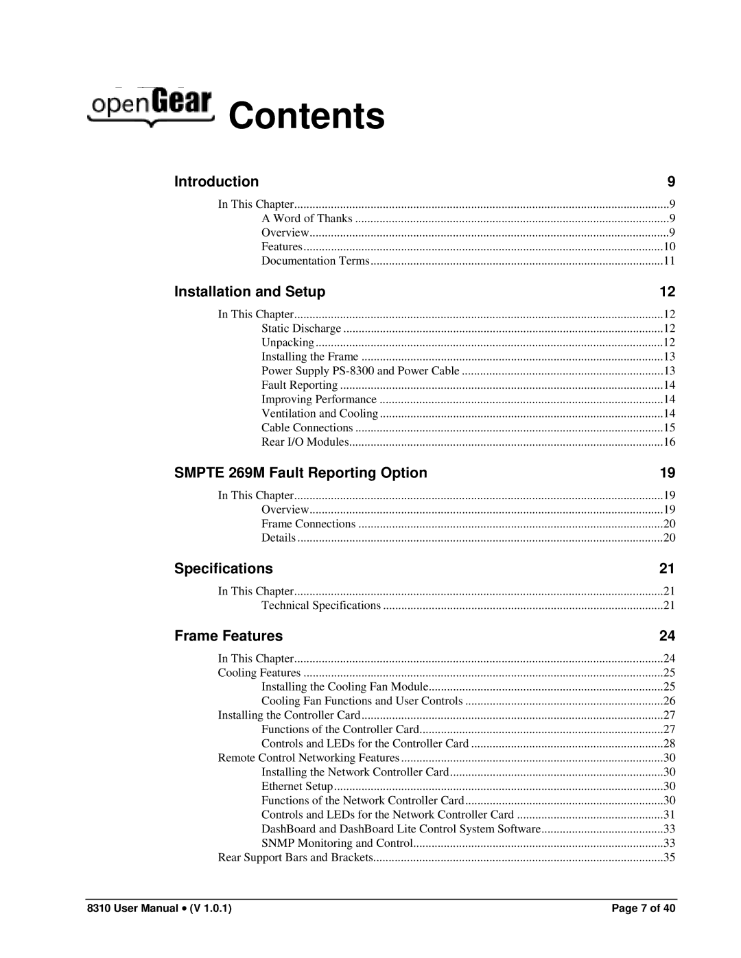 Cobalt Networks PS-8300 user manual Contents 