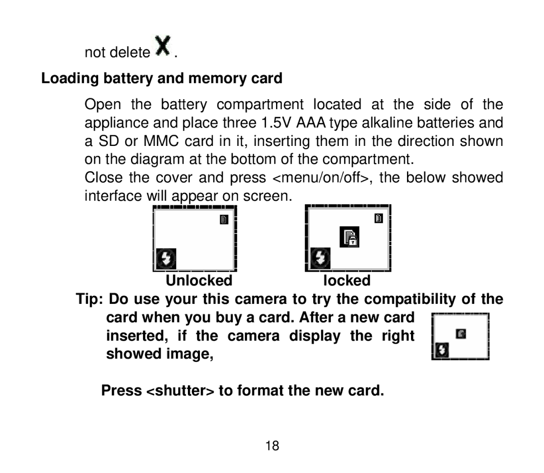 Cobra Digital DC4200 user manual Not delete 