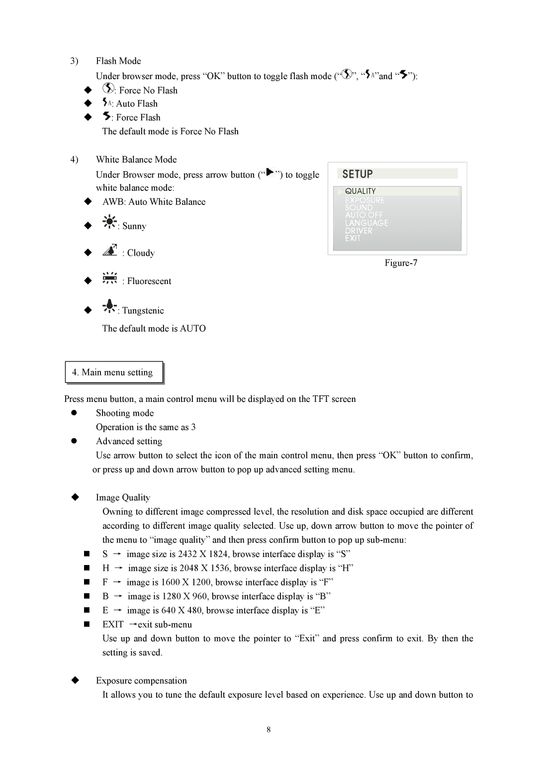 Cobra Digital DC4330 manual Setup 