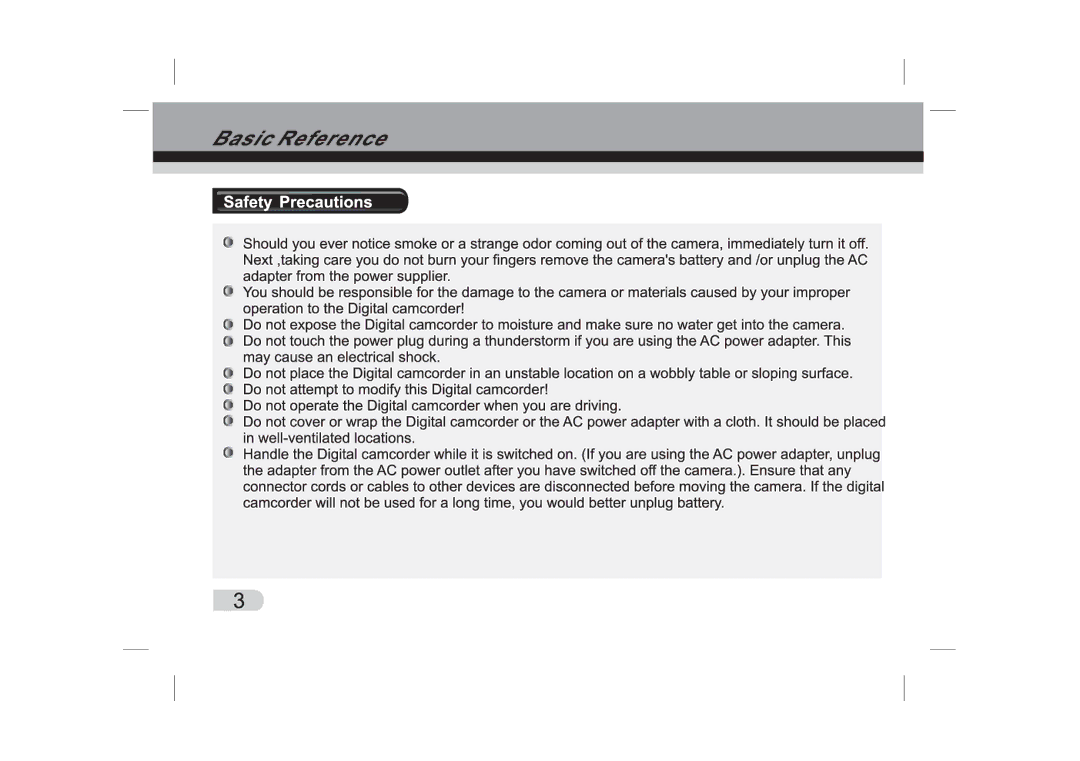 Cobra Digital DVC4000 manual 