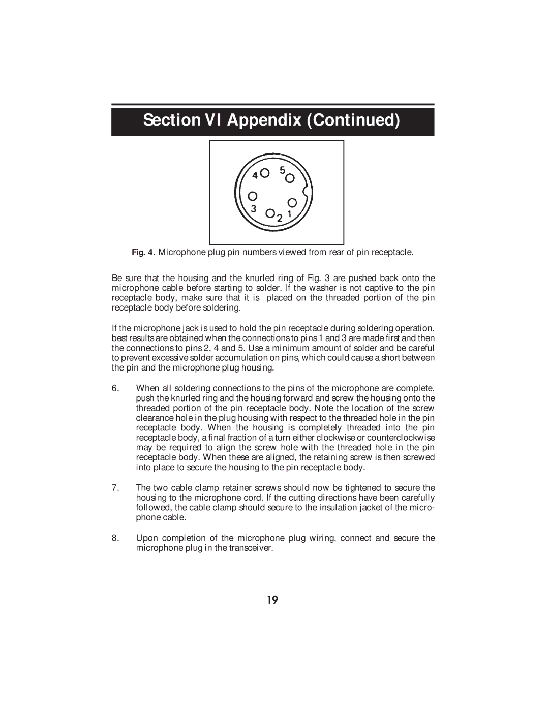 Cobra Electronics 2010 GTL WX operating instructions Section VI Appendix 