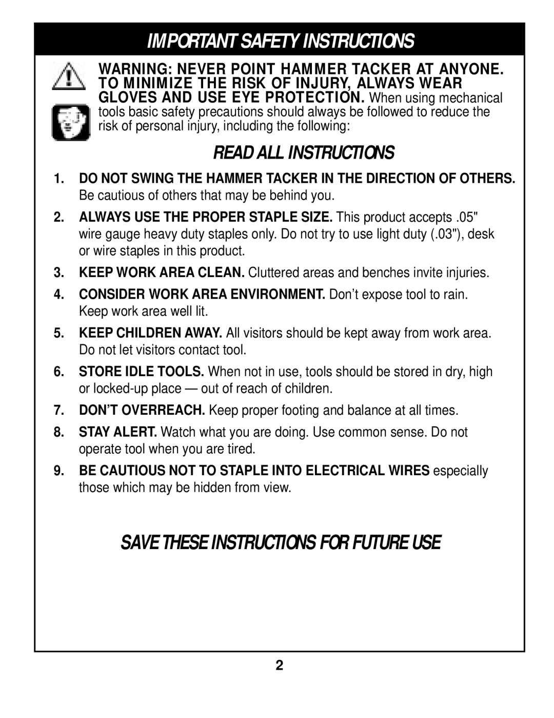 Cobra Electronics 6000 6100 6200 instruction manual Important Safety Instructions 