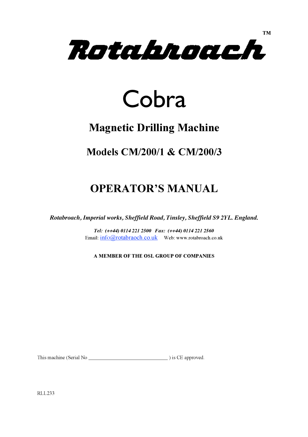 Cobra Electronics CM/200/1, CM/200/3 manual Cobra 