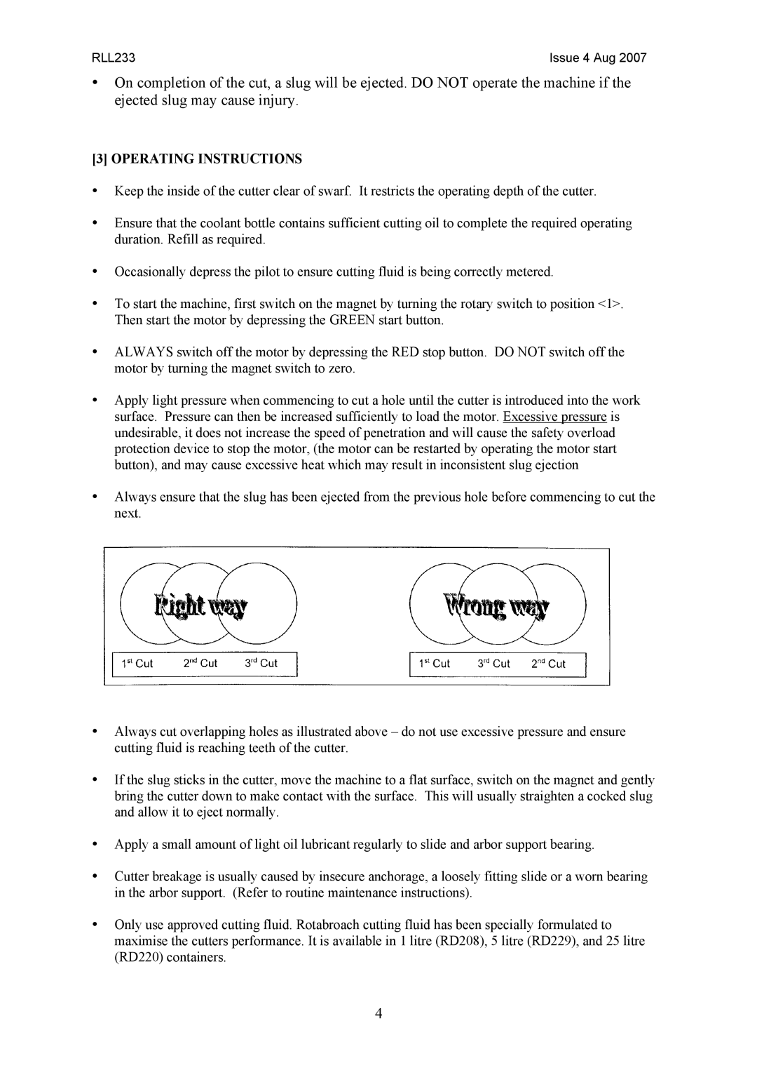 Cobra Electronics CM/200/1, CM/200/3 manual Operating Instructions 