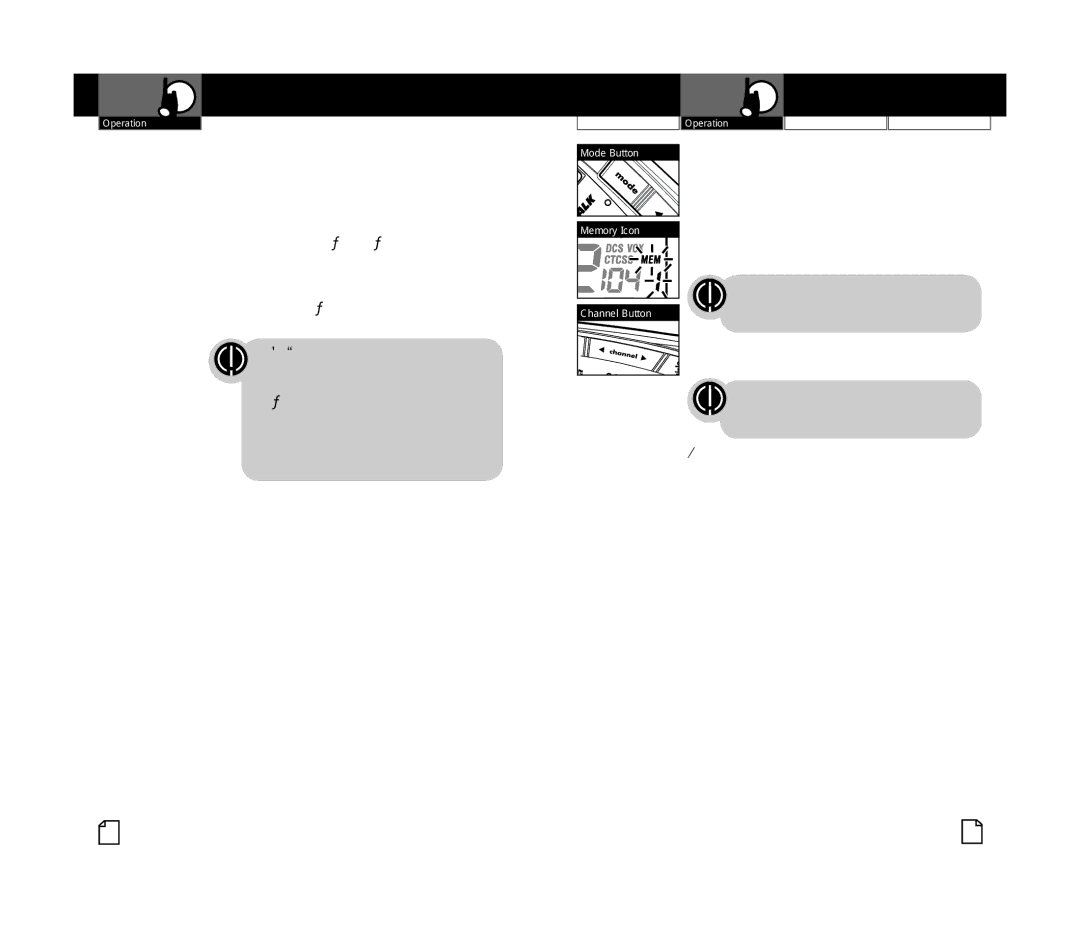 Cobra Electronics CXR725C owner manual Choose one of the following, Press the Channel Up or Channel Down 