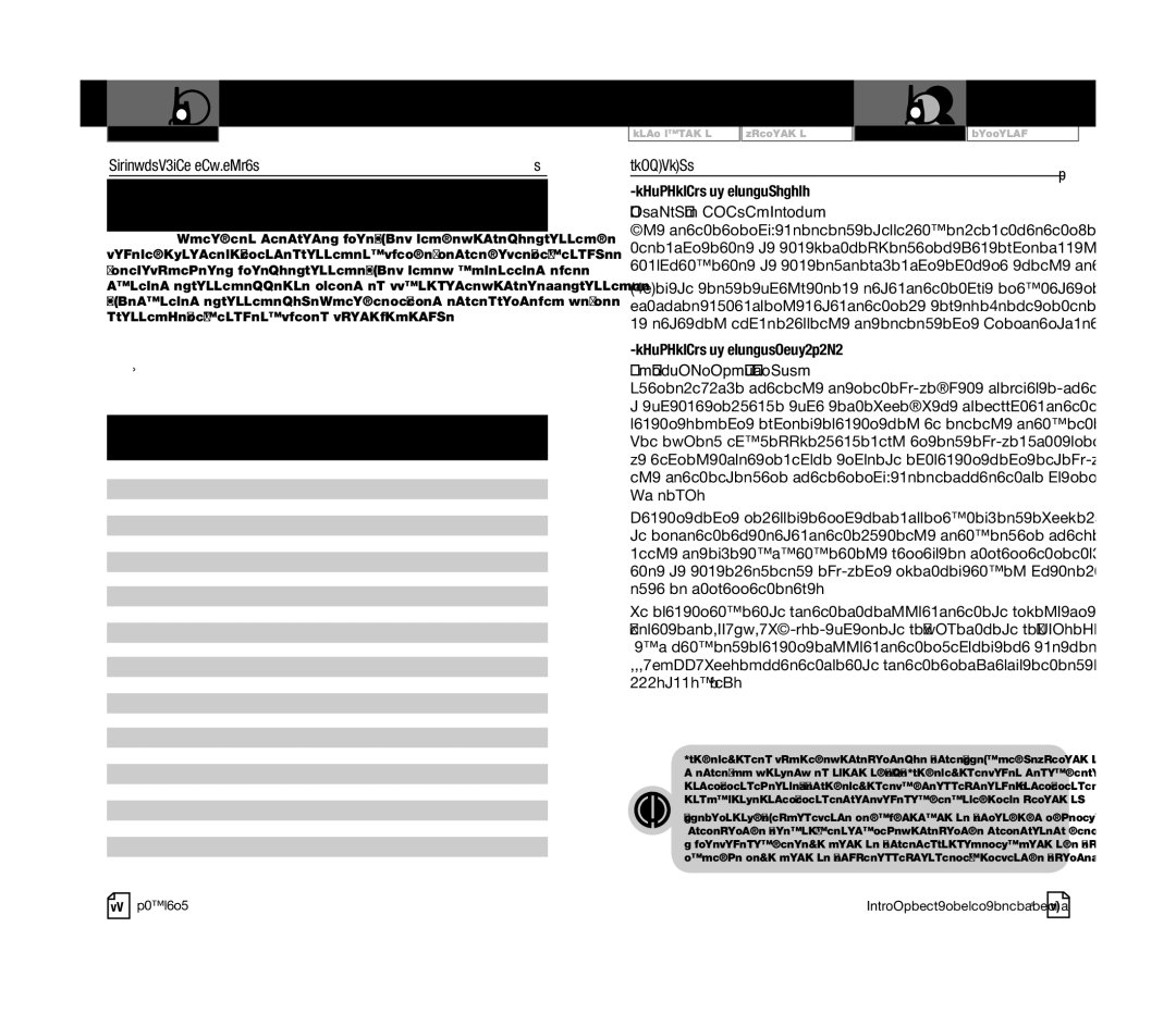 Cobra Electronics CXR925C General Specifications Licensing, For Products Used in Canada, For Products Used in the U.S.A 