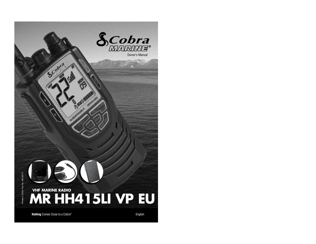 Cobra Electronics MR HH415LI VP EU owner manual 