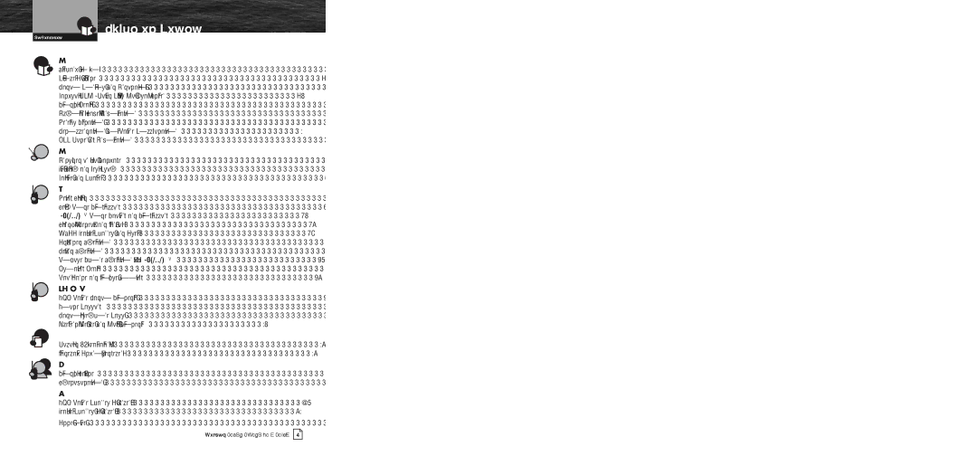 Cobra Electronics MR HH475 owner manual Table of Contents 