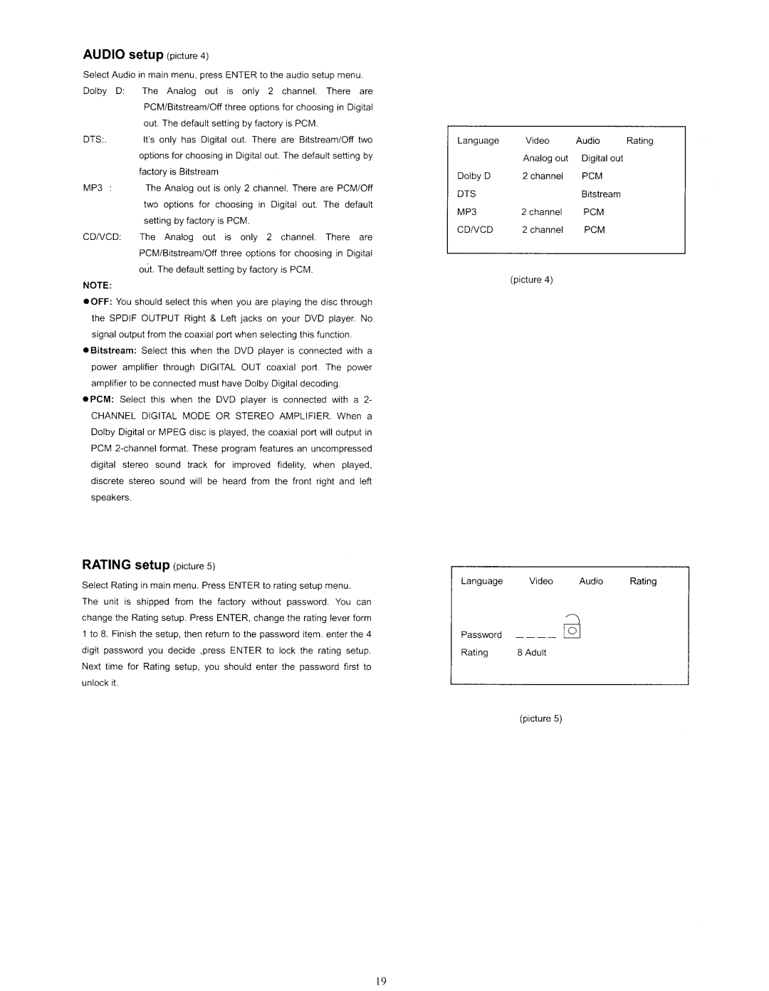 COBY electronic 202 manual 