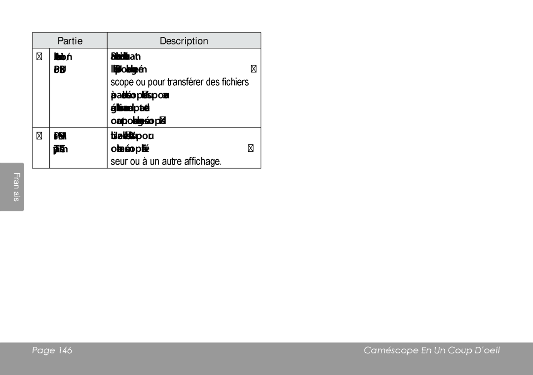 COBY electronic CAM4505 instruction manual Alimentation Branchez à un ordinateur en utilisant Port USB 