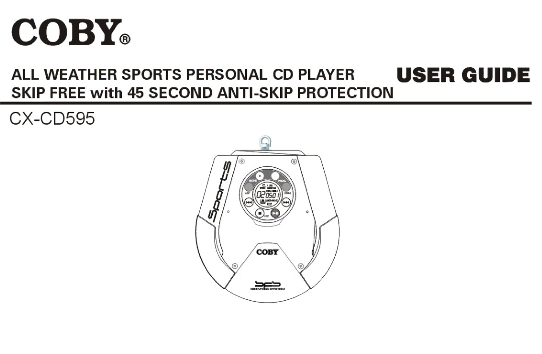 COBY electronic CXCD595 manual 