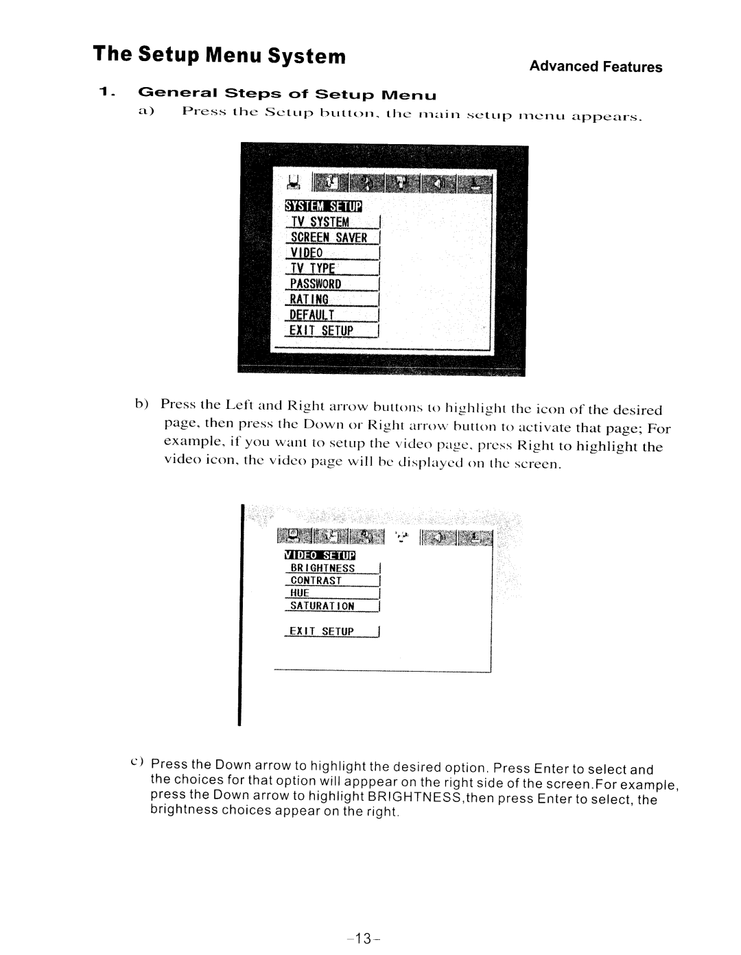 COBY electronic DVD-515 manual 