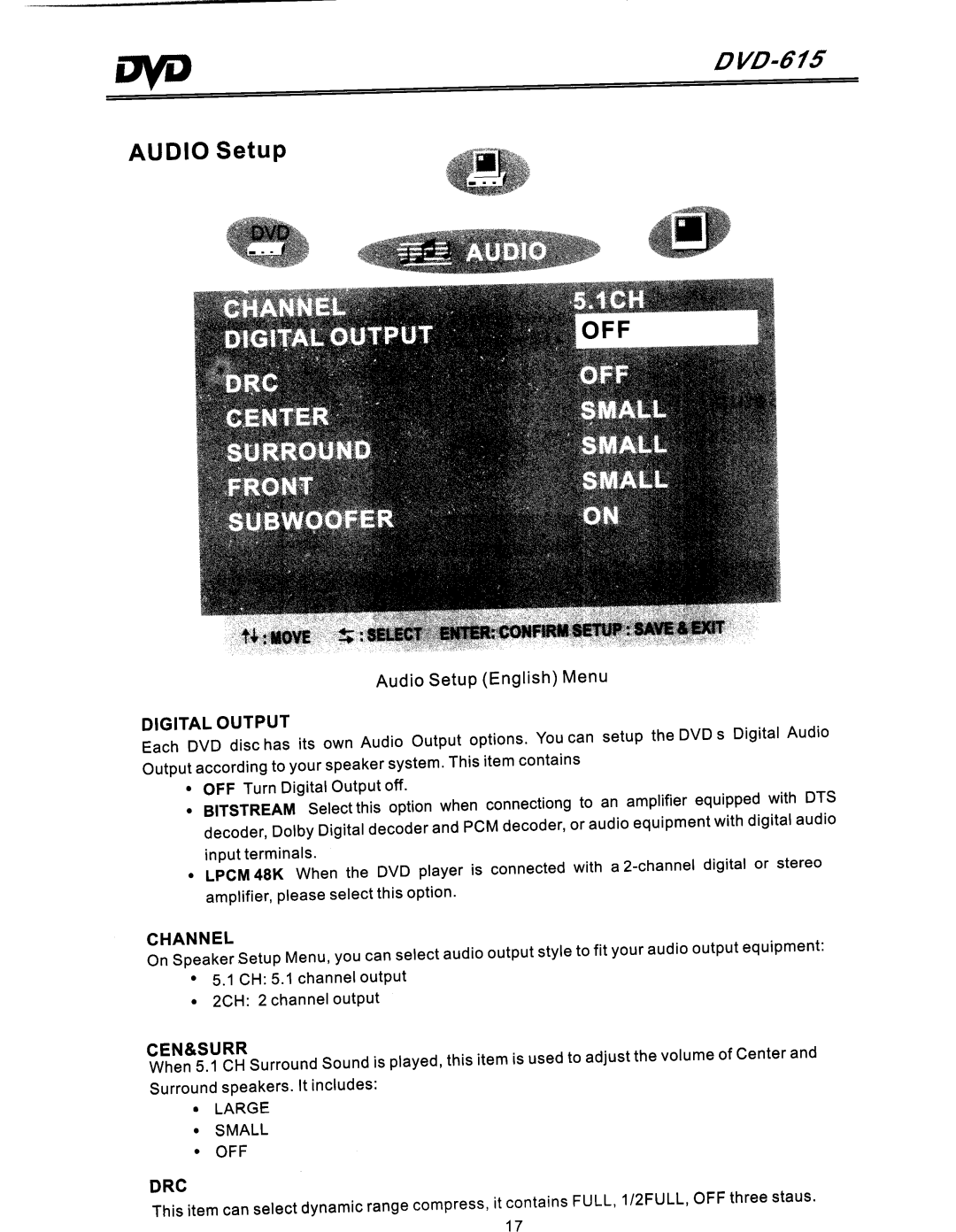 COBY electronic DVD-615 manual 