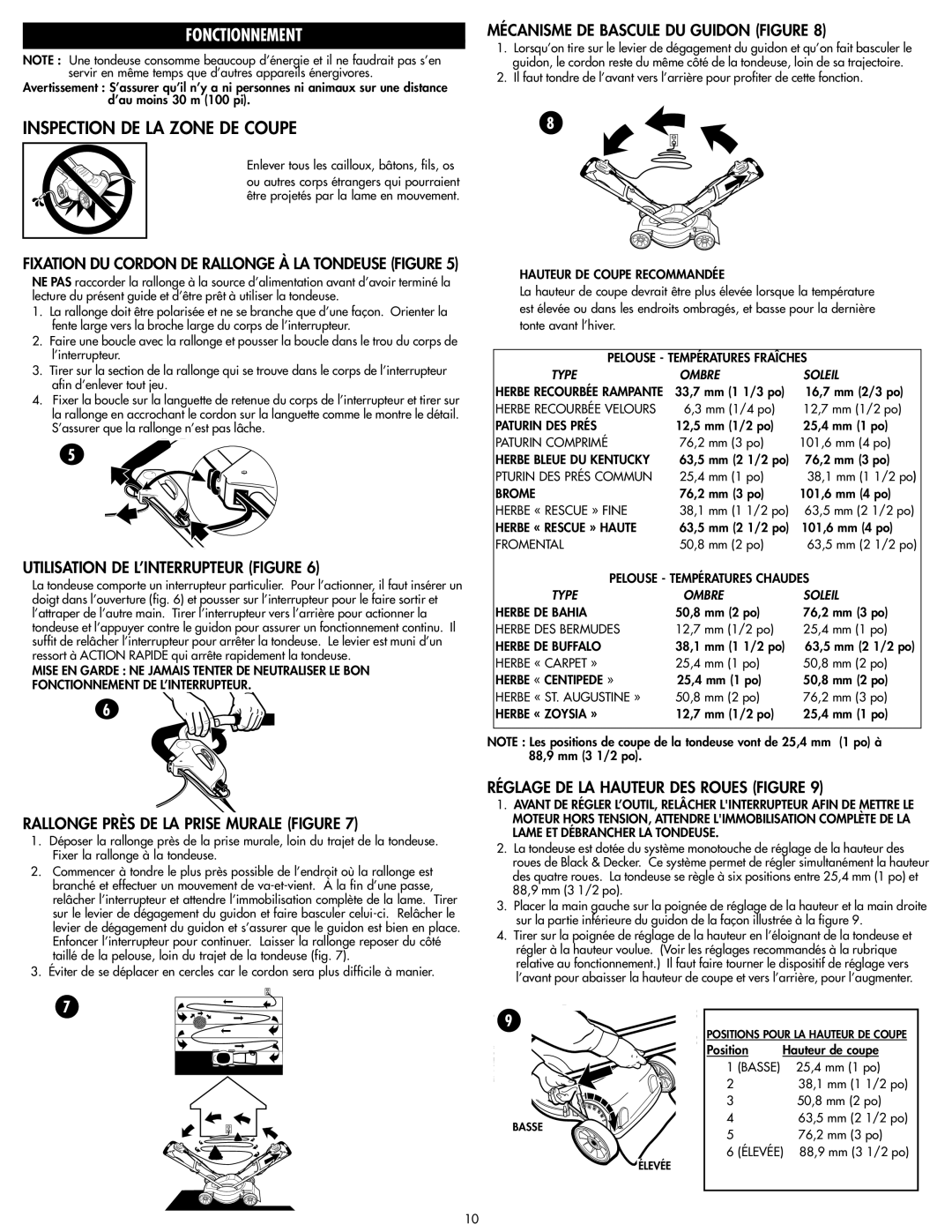 COBY electronic MM675 Fonctionnement, Utilisation DE L’INTERRUPTEUR Figure, Rallonge Près DE LA Prise Murale Figure 