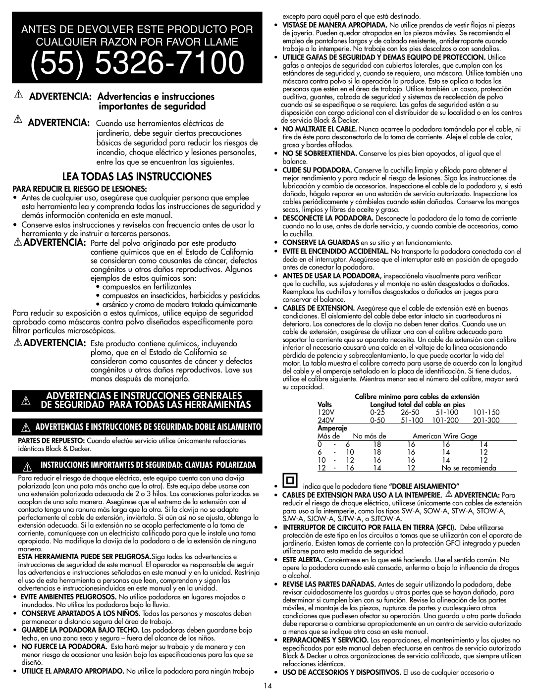 COBY electronic MM675 instruction manual LEA Todas LAS Instrucciones, Para Reducir EL Riesgo DE Lesiones 