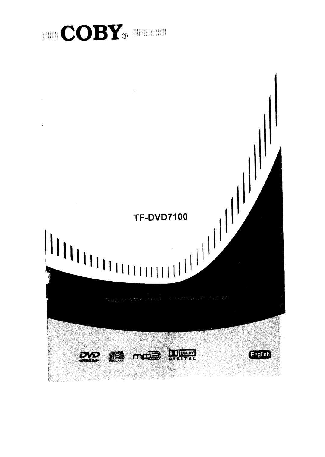 COBY electronic TF-DVD7100 manual 