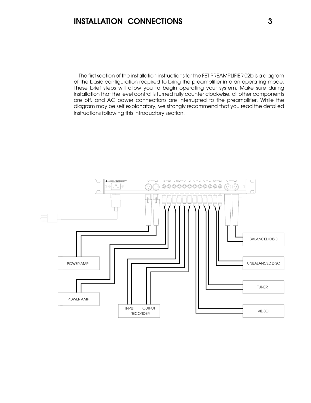 Coda 02b operation manual AC Line Input For Contimued Protection Against 