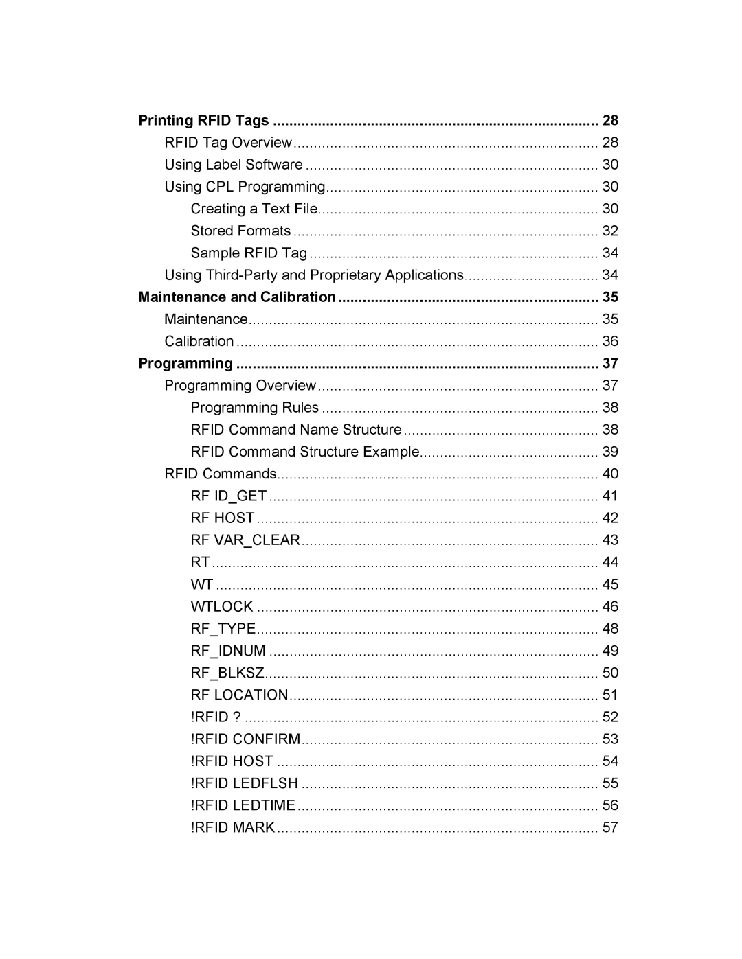 Cognitive Solutions Advantage RFID Thermal Printer manual Maintenance and Calibration 