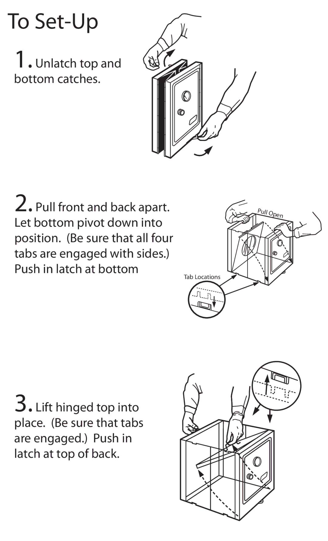 Coleman 5010 manual To Set-Up 