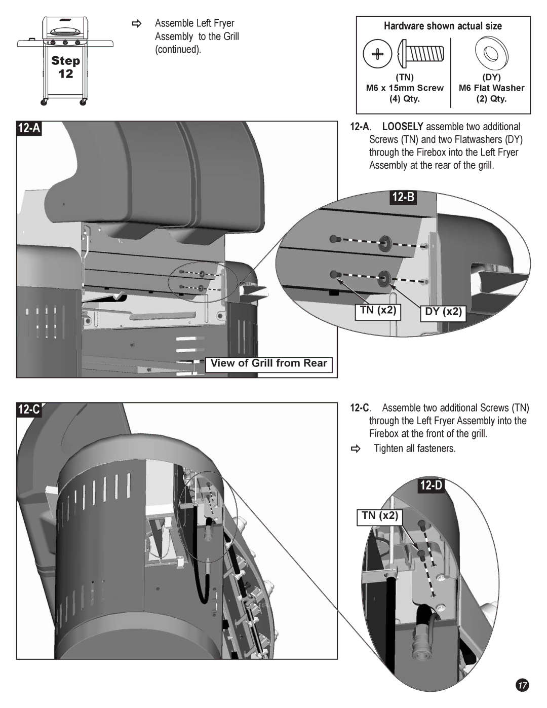 Coleman 5600 manual 12-A, 12-B 12-C, 12-D 