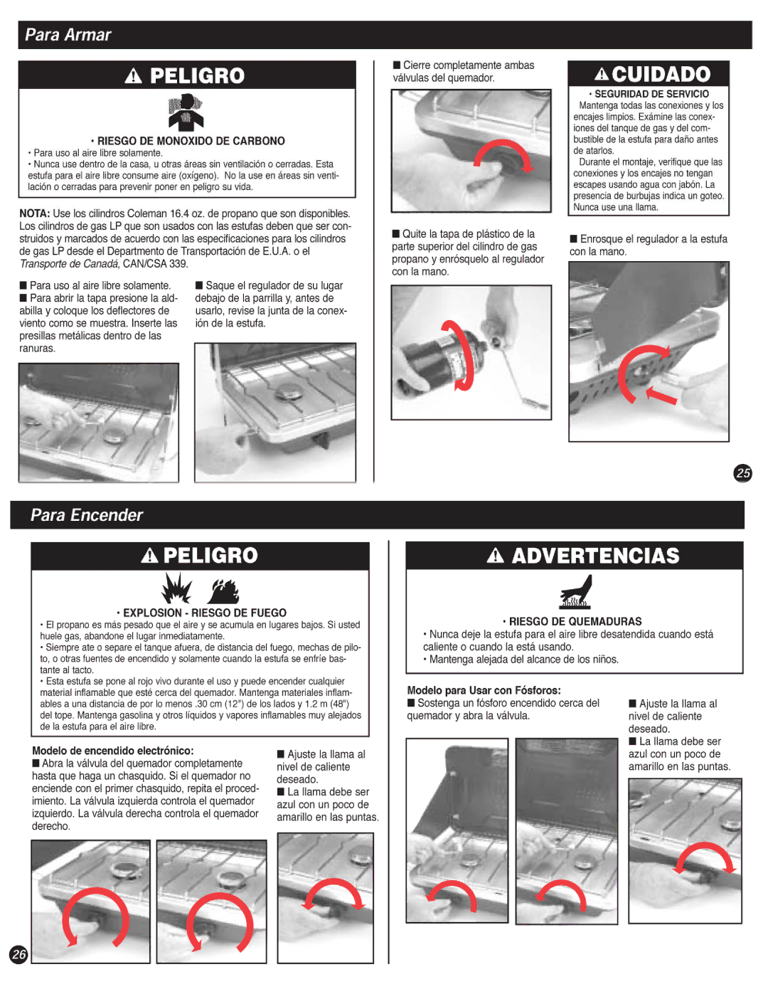 Coleman 9911 manual 