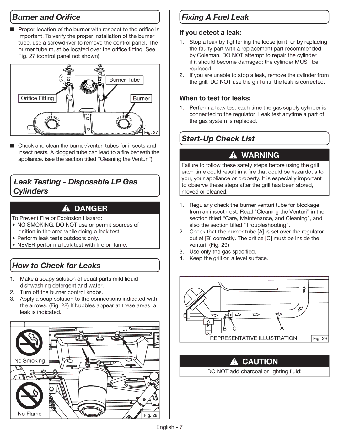 Coleman 9959 Burner and Orifice, Leak Testing Disposable LP Gas Cylinders, How to Check for Leaks, Fixing a Fuel Leak 