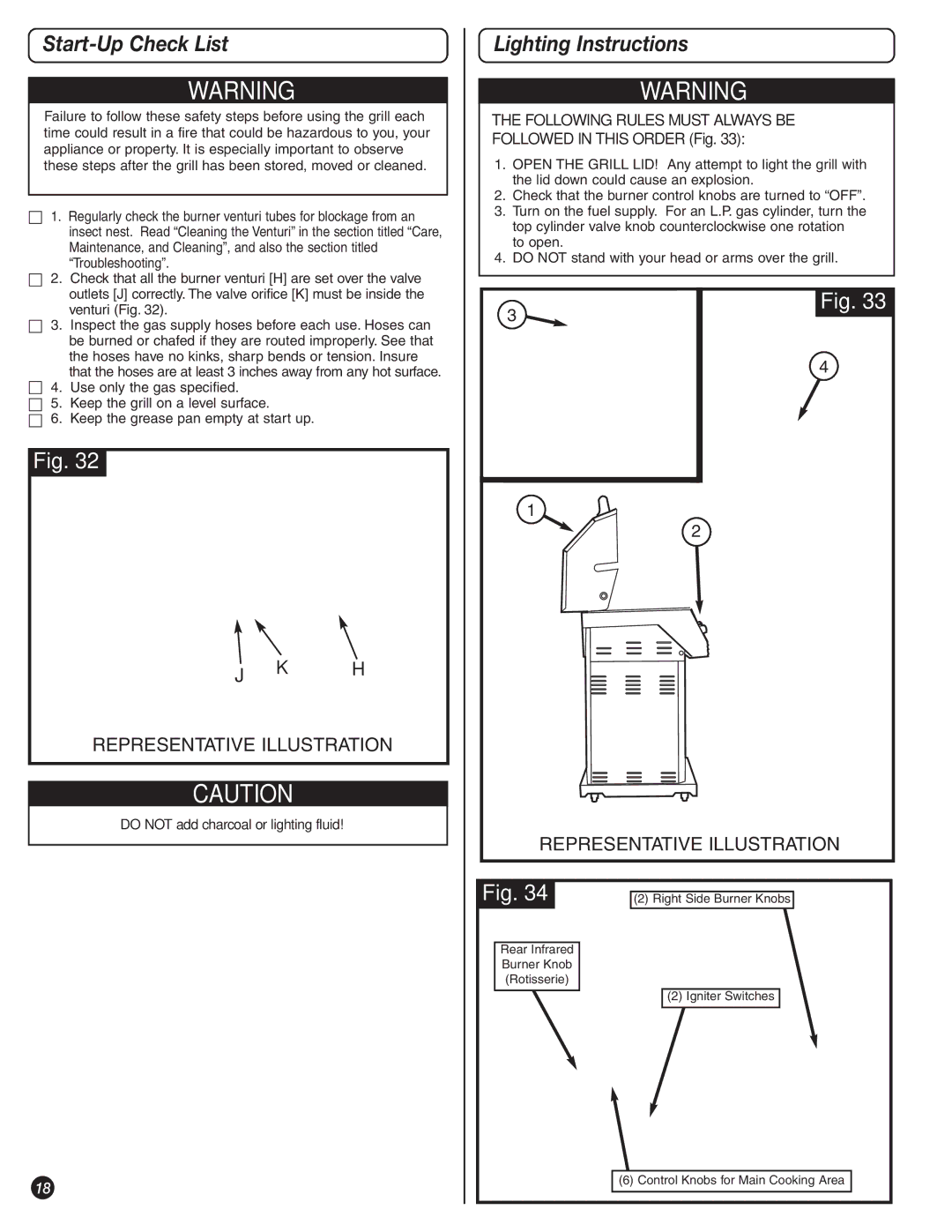 Coleman 9992-647 manual Start-Up Check List, Lighting Instructions 