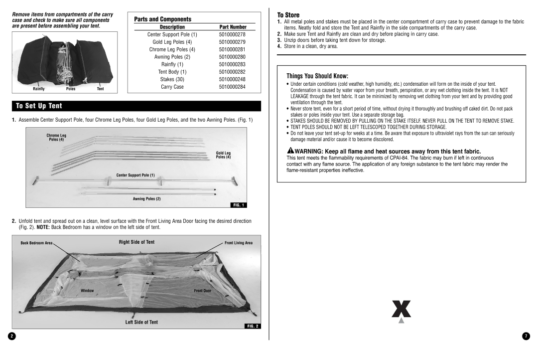 Coleman X8 warranty To Set Up Tent, To Store, Things You Should Know 