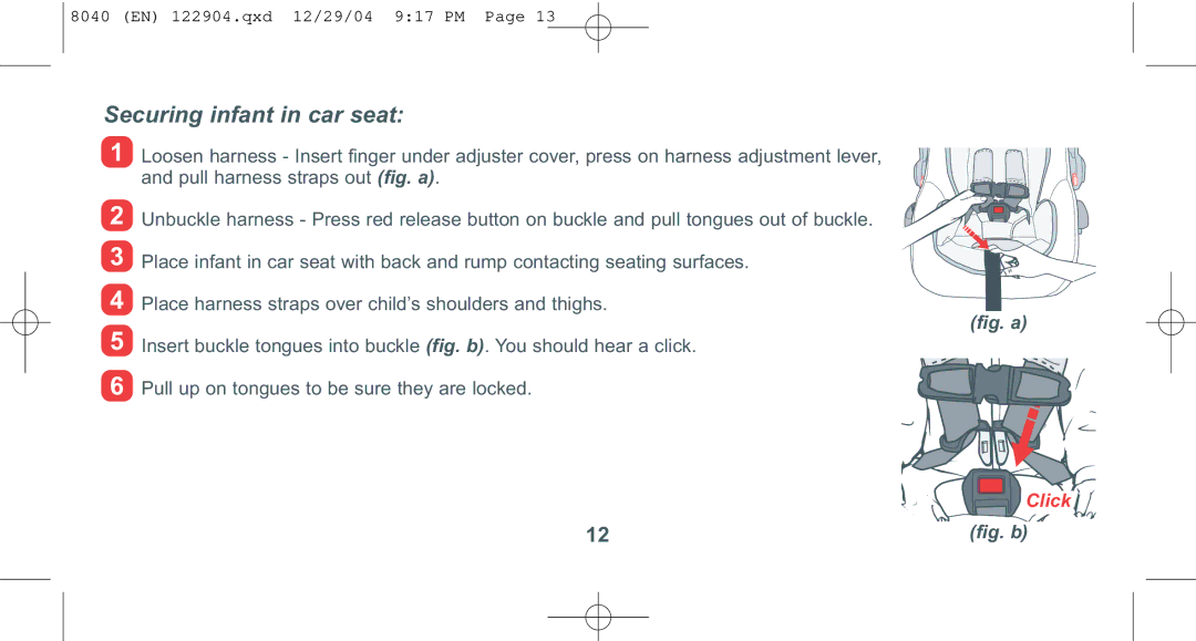 Combi 8040 instruction manual Click fig. b 