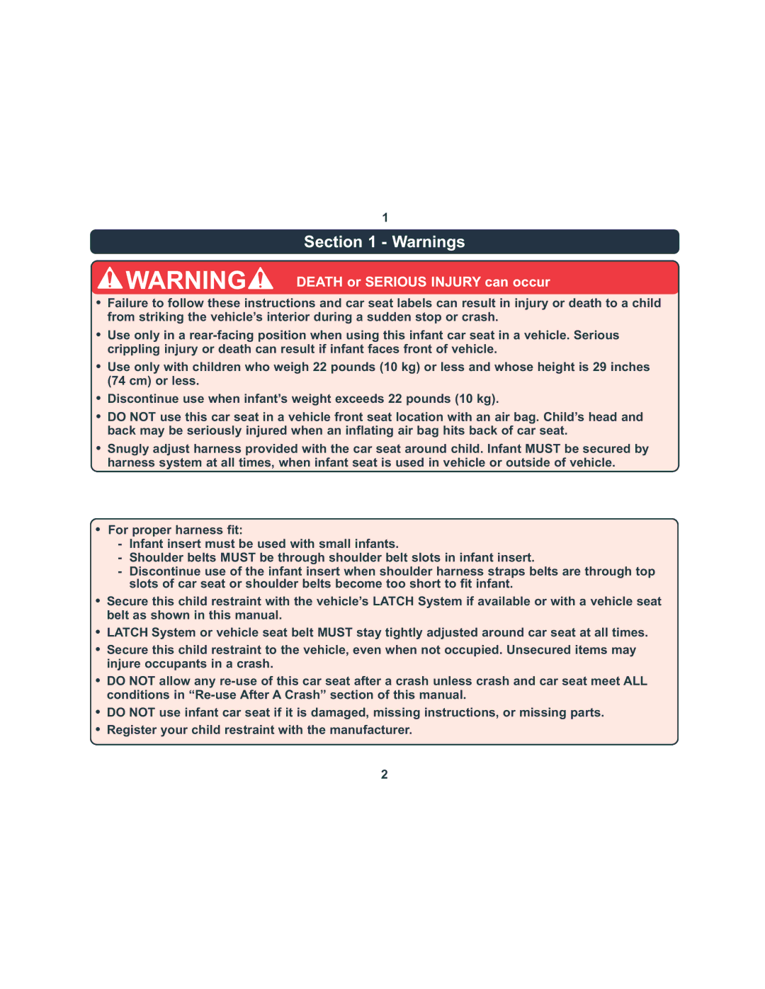 Combi 8045 instruction manual 