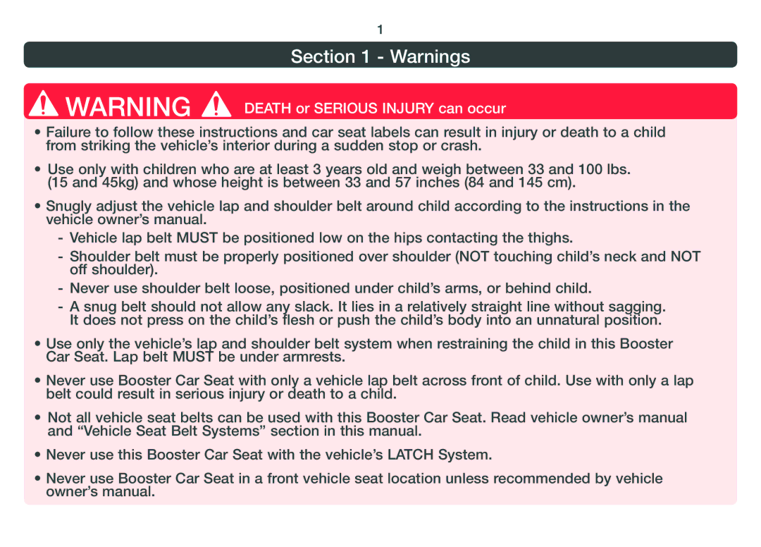 Combi 8820 instruction manual 