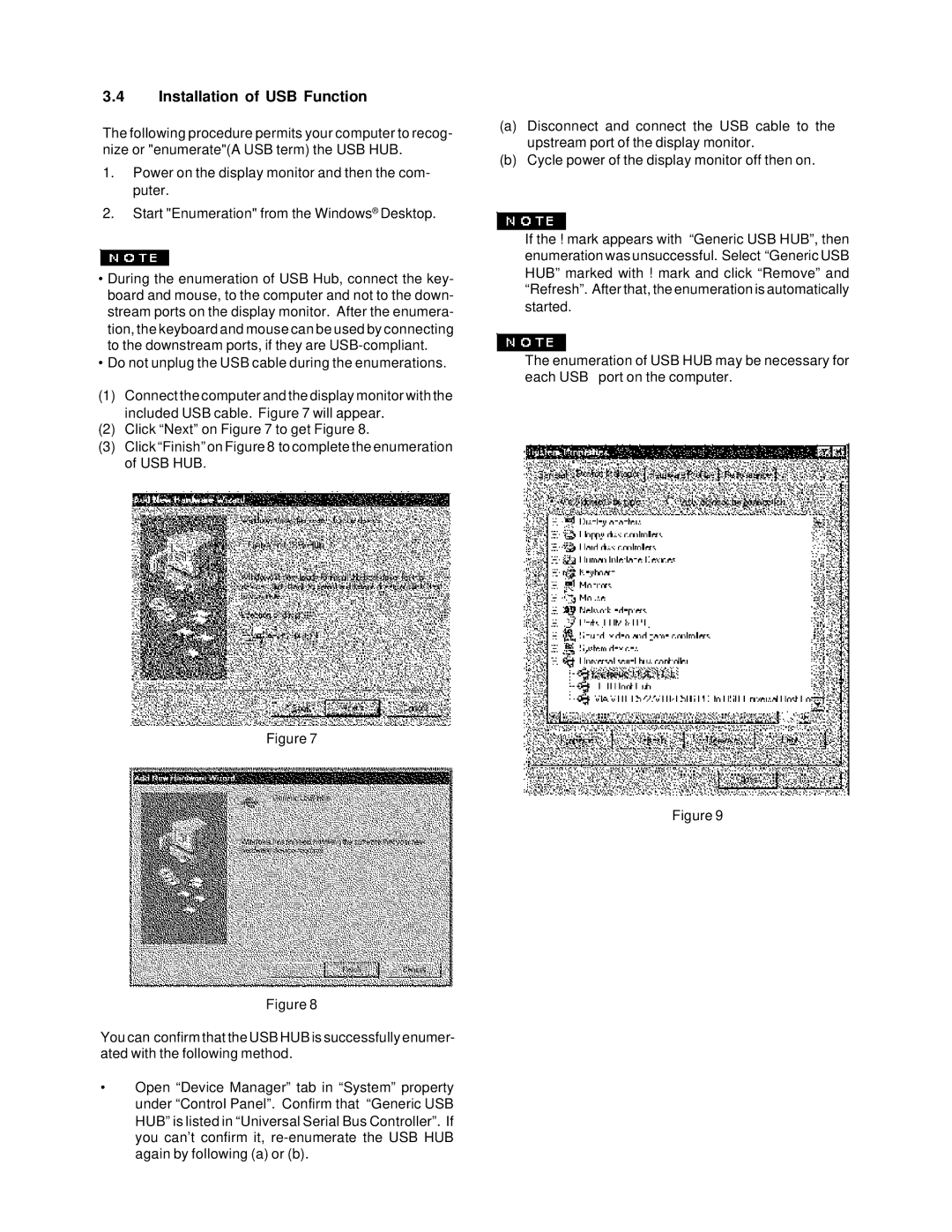 Compaq 1220 manual Installation of USB Function 