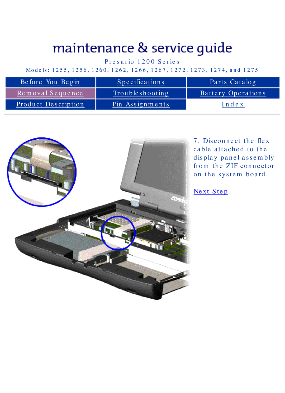 Compaq 1260, 1275, 1266, 1272, 1267, 1274, 1273, 1262, 1255, 1256 manual Index 